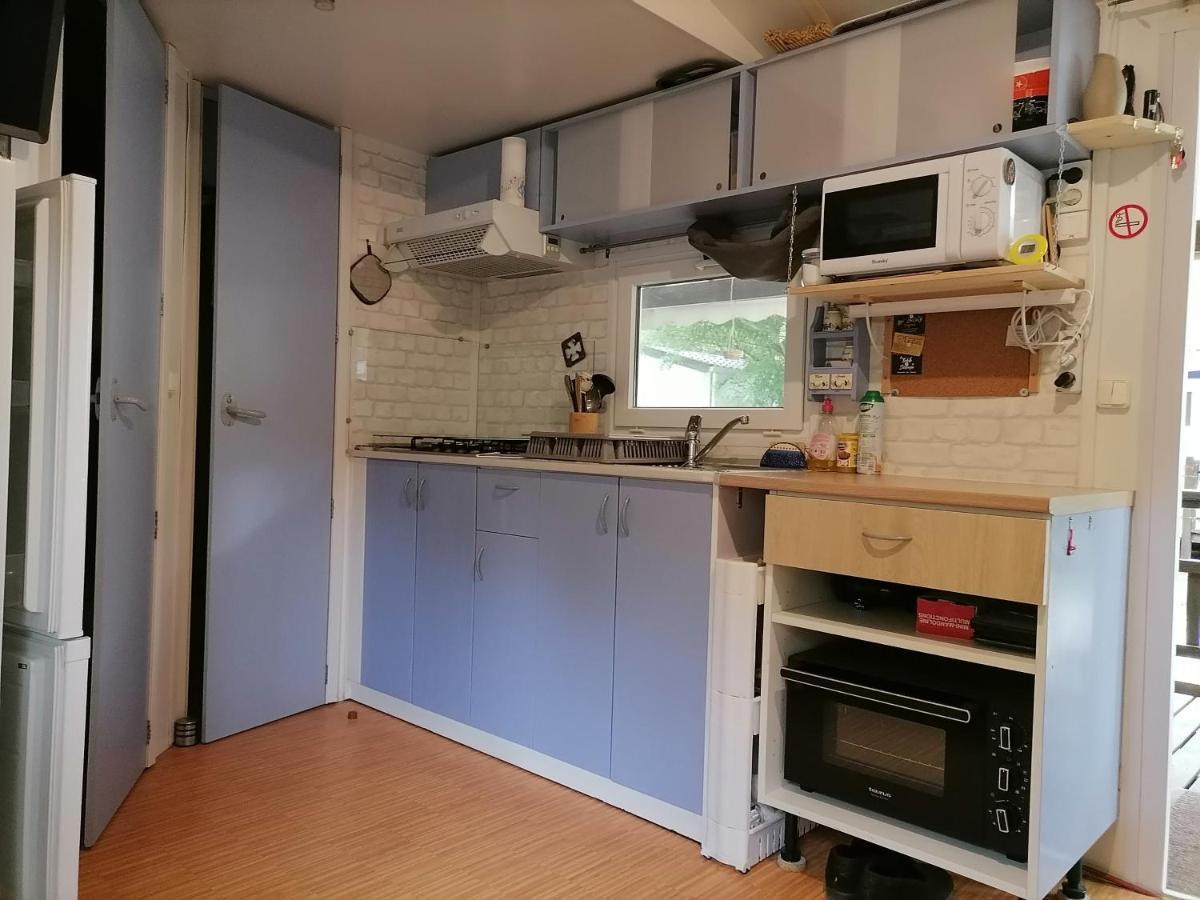 Mobil Home Dans Camping 3 Etoiles Mas De Lastourg Avec Piscine,Snack, 孔夫朗自由城 外观 照片