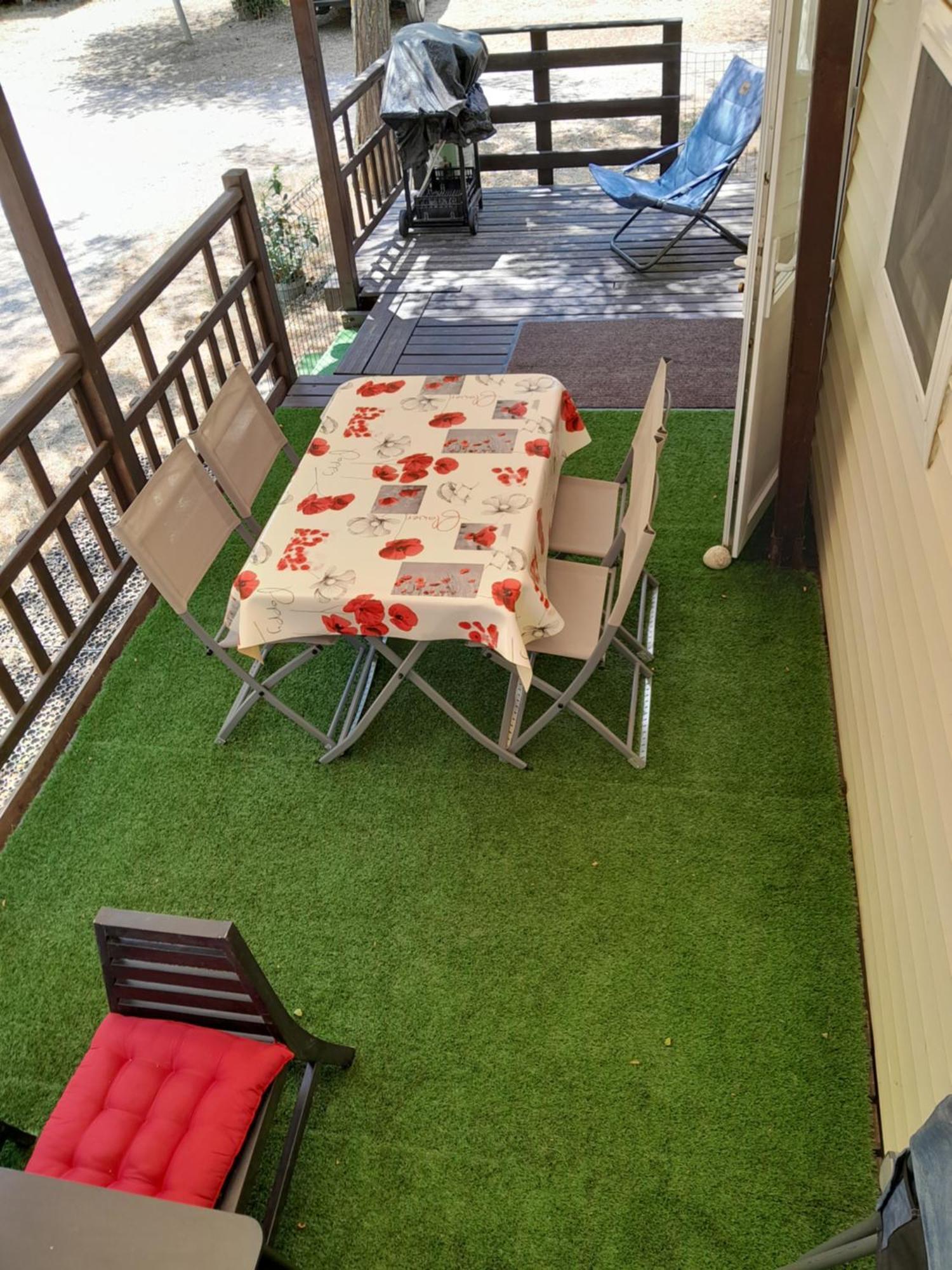 Mobil Home Dans Camping 3 Etoiles Mas De Lastourg Avec Piscine,Snack, 孔夫朗自由城 外观 照片
